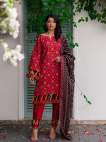 Fabrics 3 Piece Premium Stitched Khaddar Piece 2