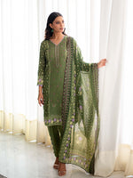 Fabrics 3 Piece Embroidered Cutwork Pret Collection