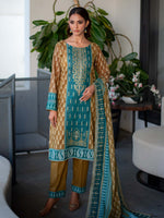 Fabrics 3 Piece Embroidered Cutwork Pret Collection