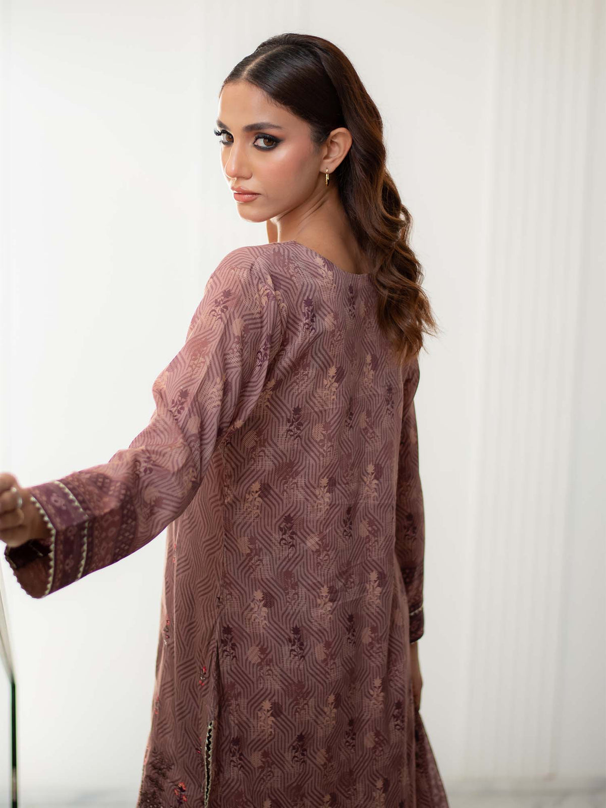 Fabrics 3 Piece Embroidered Cutwork Pret Collection