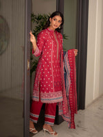 Fabrics 3 Piece Embroidered Cutwork Pret Collection