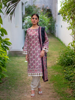 UNS Printed Lawn Pret 3 Piece Collection