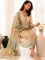 Tarash-e-Gull (Luxury Dress) Fabrics 3 Piece 06