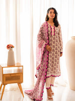 Tarash-e-Gull (Luxury Dress) Fabrics 3 Piece 09