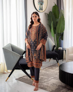 Fabrics 3 Piece Embroidered Cutwork Pret Collection