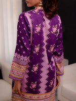 Printed Satin Kurti 09