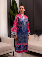 Printed Satin Kurti 10