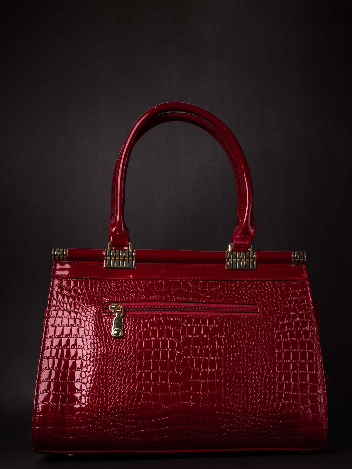 Artistic Maroon Hand Bag