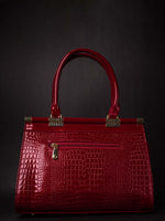 Artistic Maroon Hand Bag