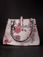 White Flower Hand Bag