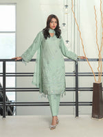 D-03 Masuri Embroidered Suit - Mint Green